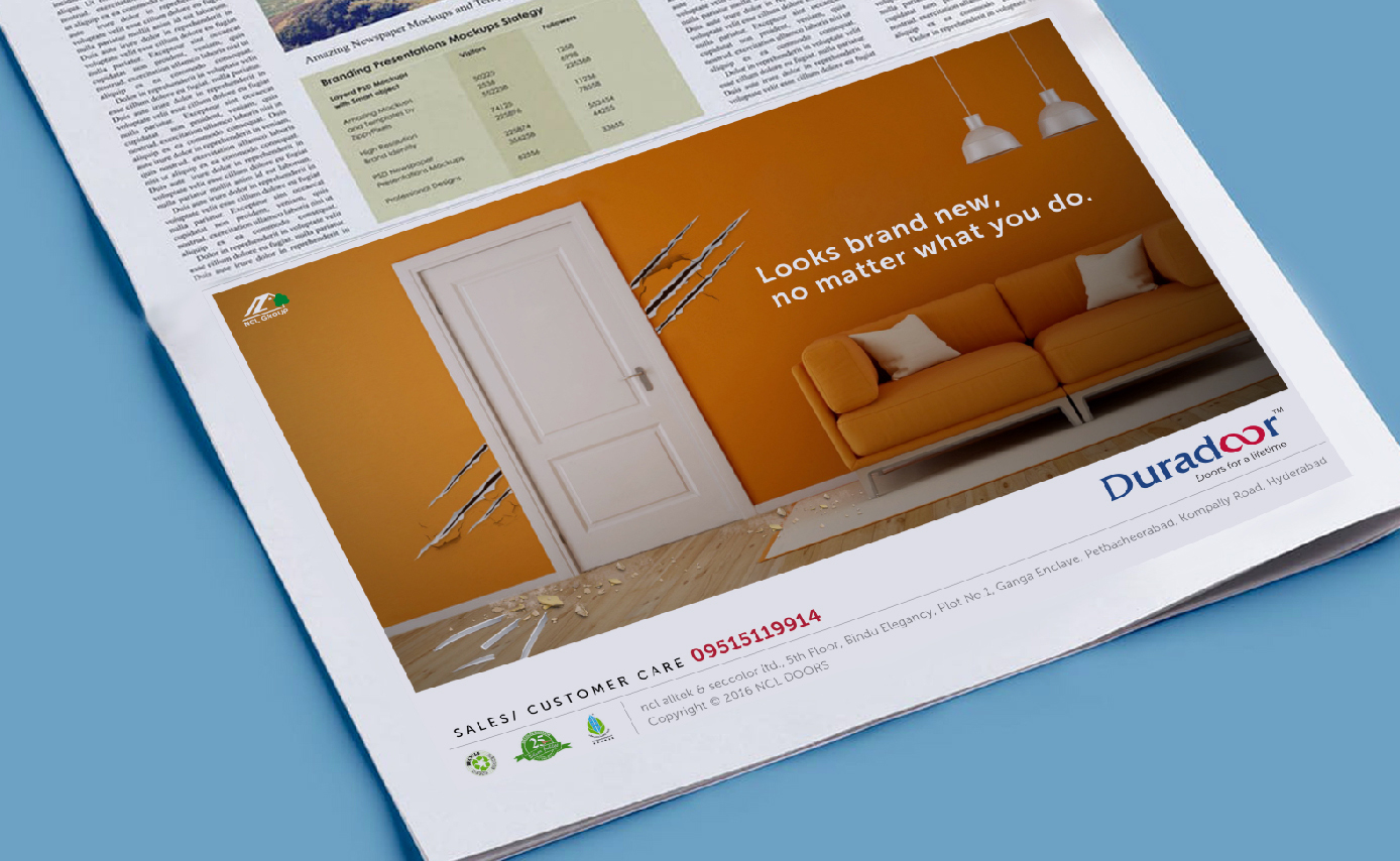 Image 2 Innovative Advertising Design & campaign for Duradoor